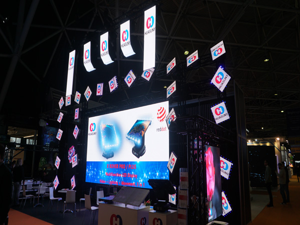 Huasuny Moving Head LED Panels X Rover Plus for ISE Show