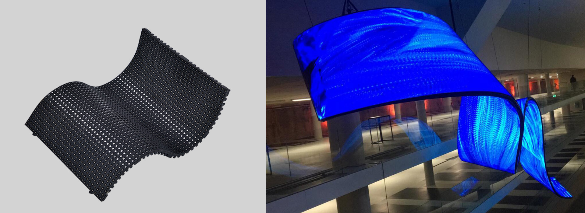 flexible soft led display screen