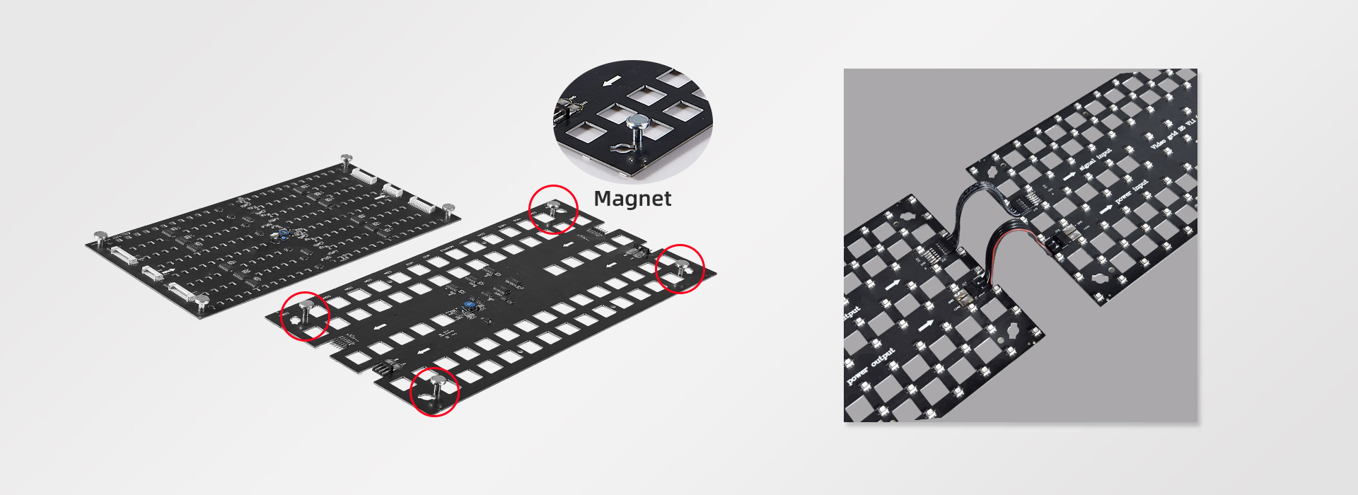 video grid led display