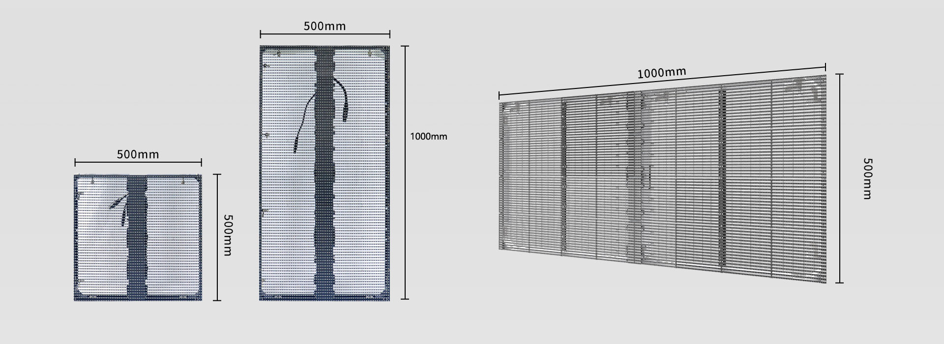 clear LED screen