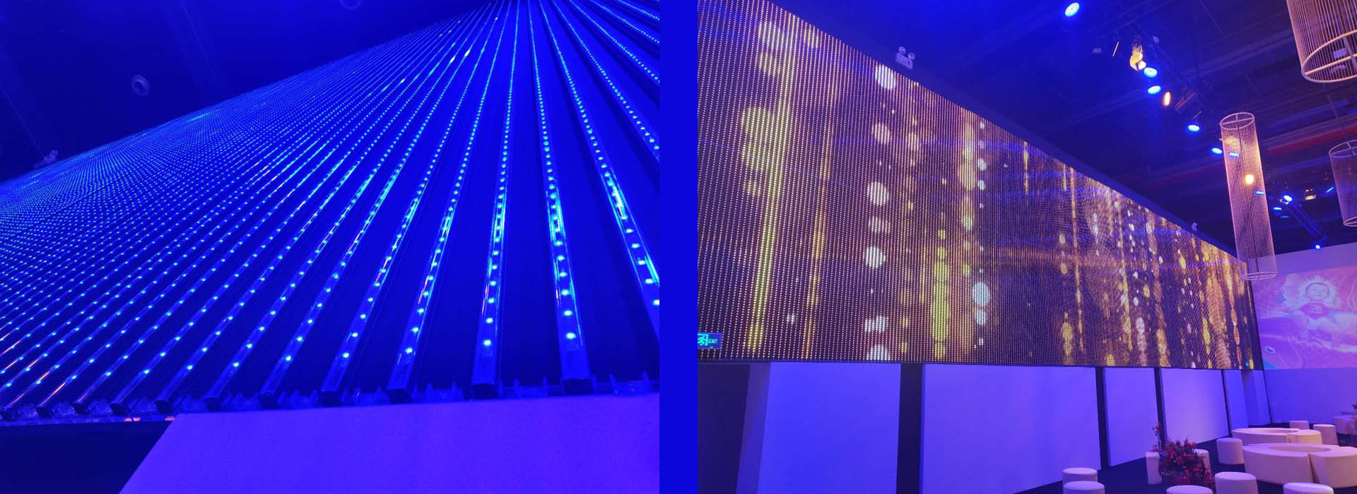 led pixel strip creative screen