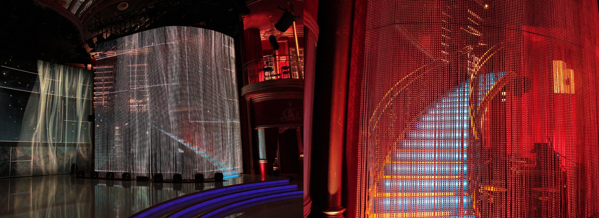 Apollo LED curtain