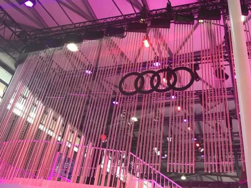 Pixel Strips LED Screen RGB Strips LED Video Display For Audi Shanghai CES Show